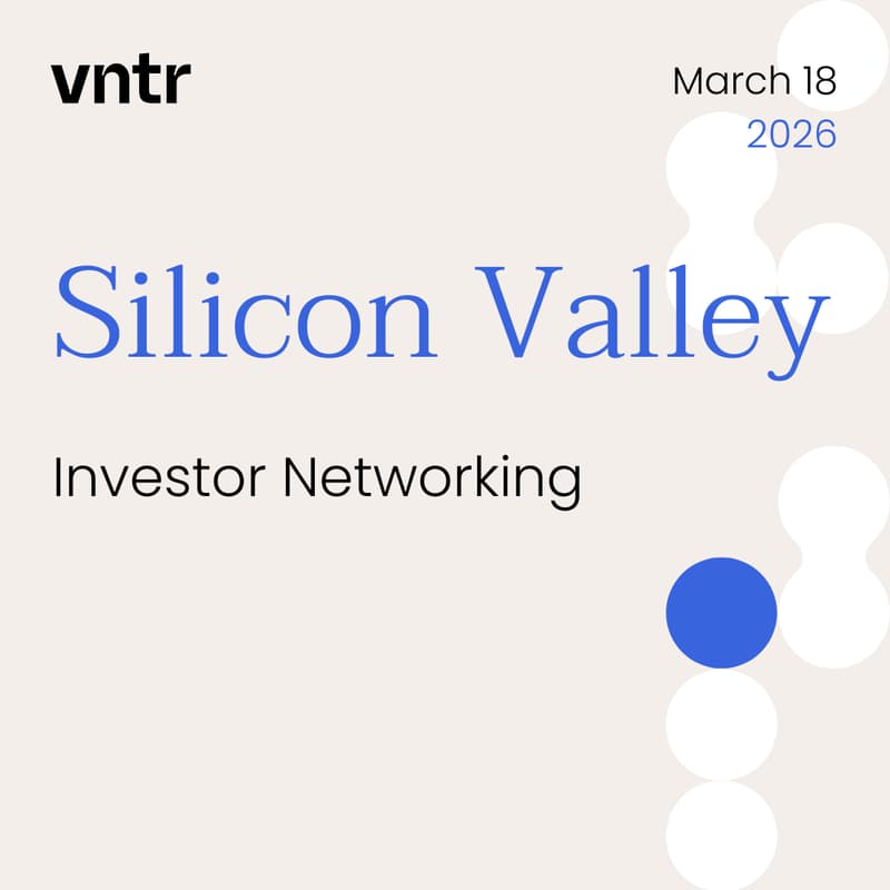 Cover Image for VNTR Investor Networking Silicon Valley