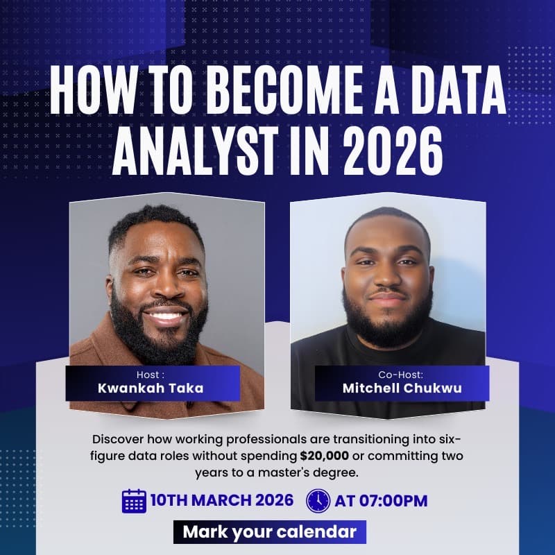 Cover Image for How to become data analyst in 2026