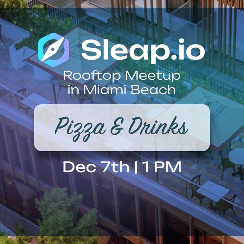 Cover Image for Sleap.io - Rooftop Pizza & Drinks Meetup