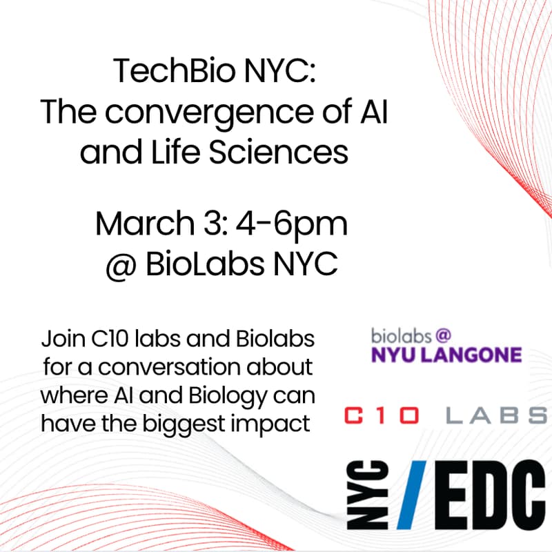 Cover Image for Building TechBio in NYC: BioLabs and C10 Labs