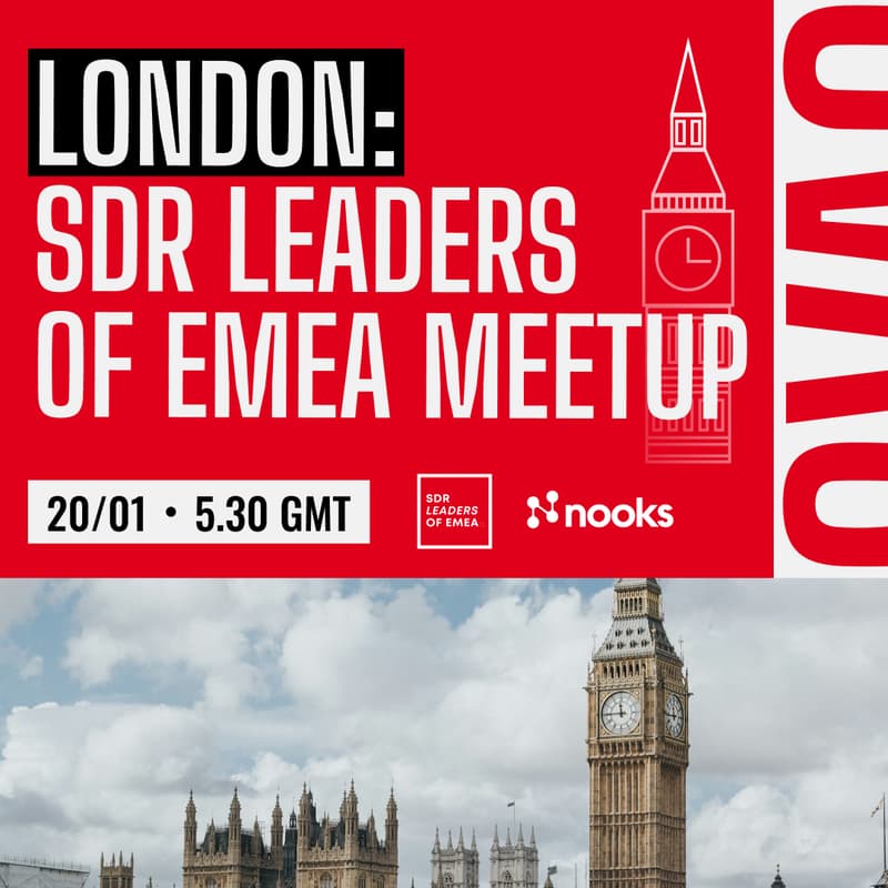 Cover Image for London: SDR Leaders of EMEA Meetup