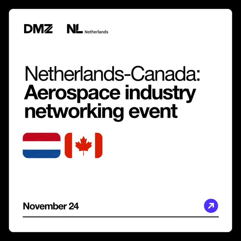 Cover Image for Netherlands-Canada: Aerospace Industry Networking Event