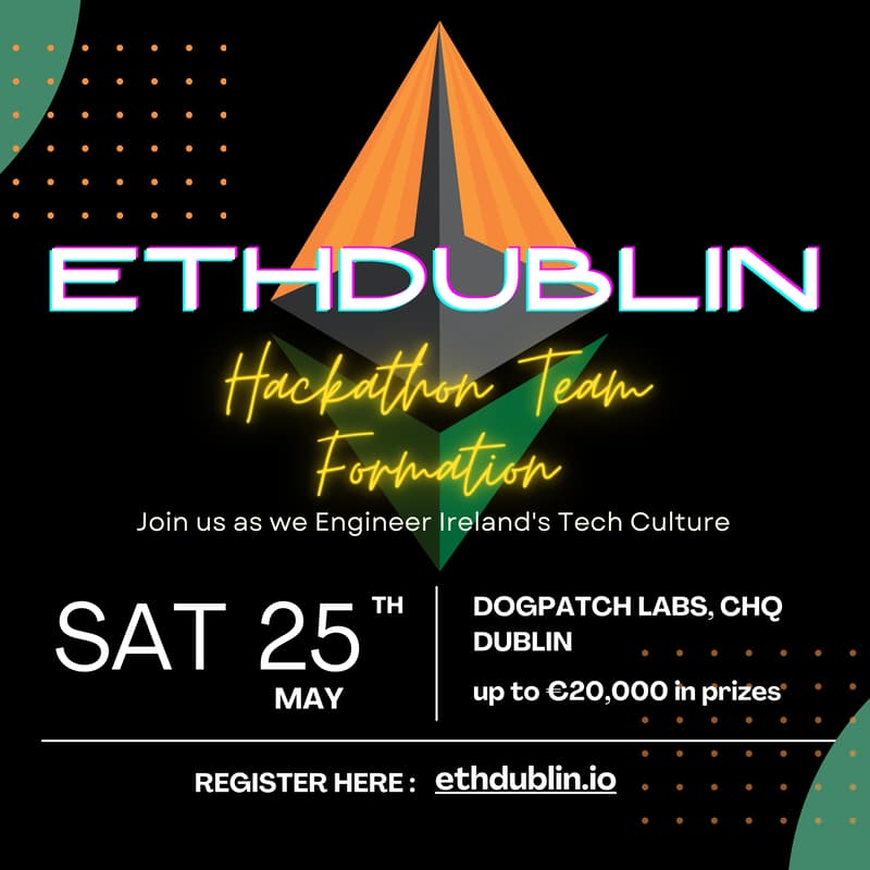 Cover Image for ETHDublin Hacker Team Formation