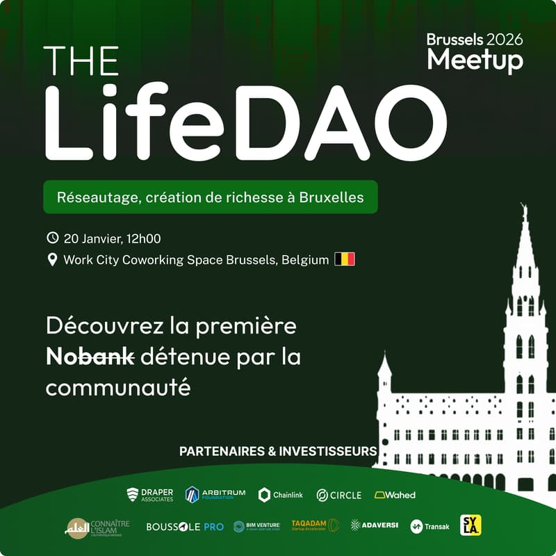 Cover Image for The LifeDAO Meetup – Édition Brussels
