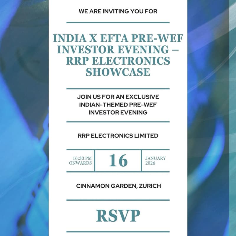 Cover Image for Investors Gathering : RRP Electronics - Pre Wef Event