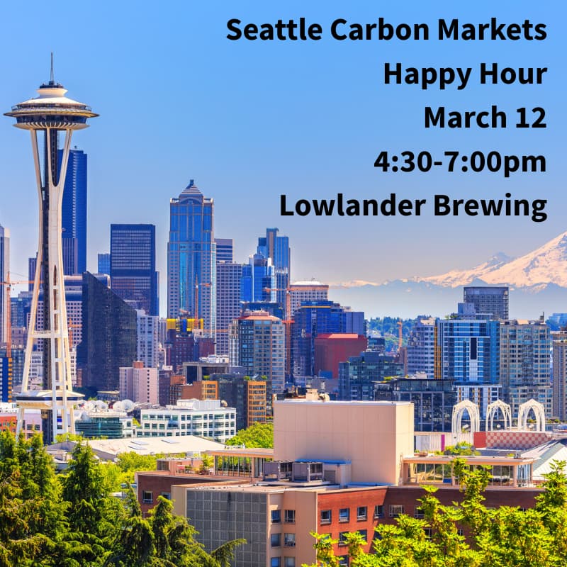 Cover Image for Seattle Carbon Markets Happy Hour