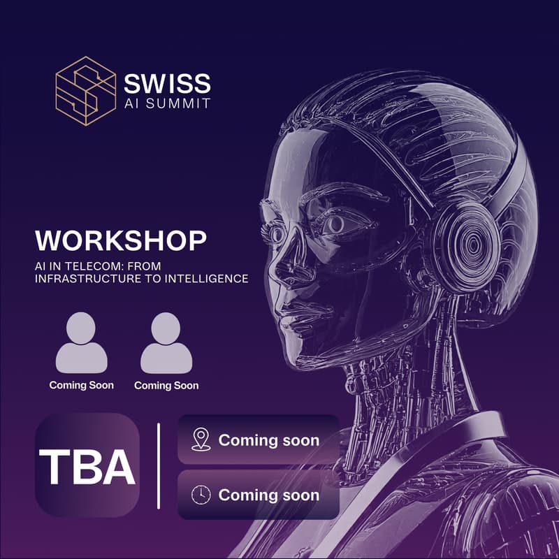 Cover Image for Workshop: AI in Telecom - from Infrastructure to Intelligence