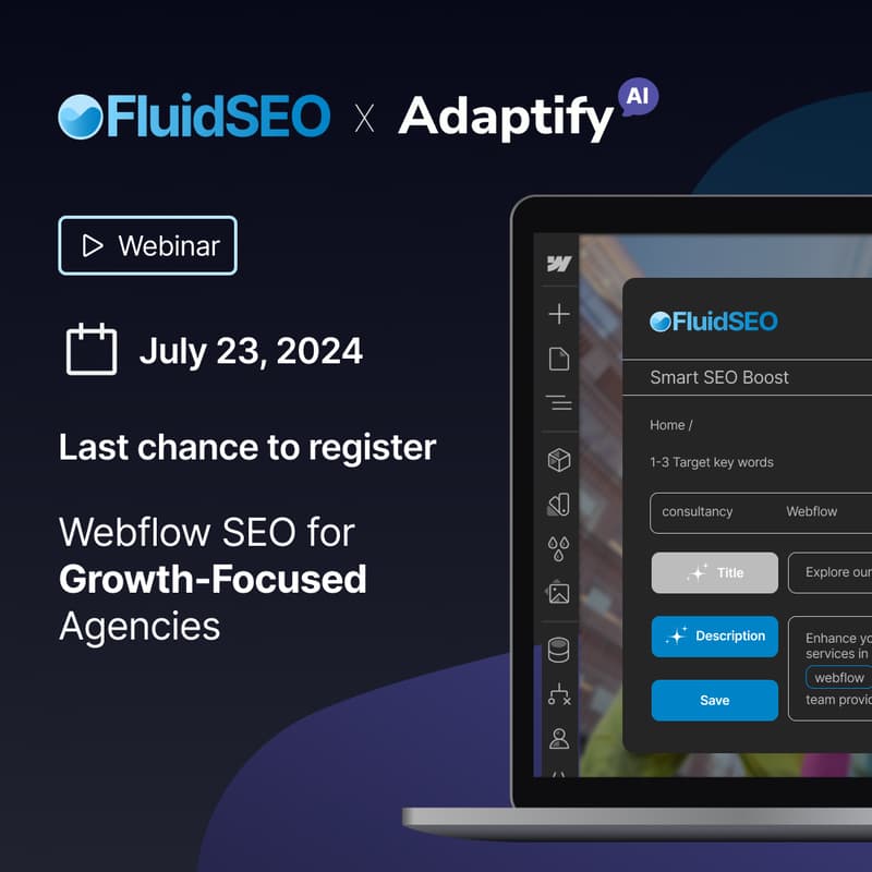 Cover Image for Webflow SEO for Growth-Focused Agencies