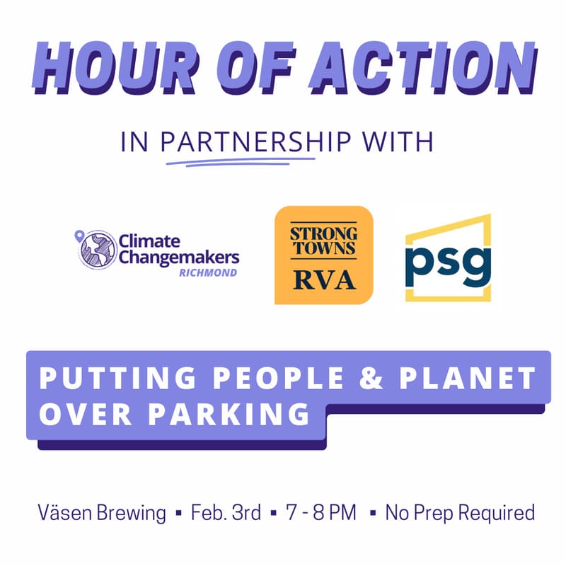 Cover Image for People & Planet Over Parking Hour of Action Collab