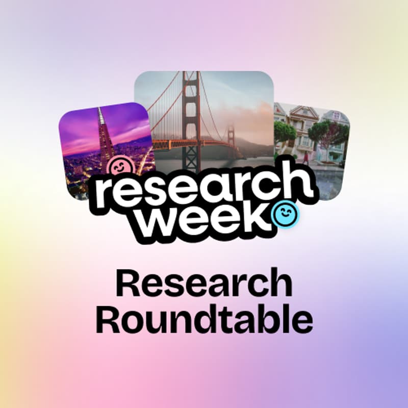 Cover Image for Research Roundtable: San Francisco at Research Week by Learners ✨