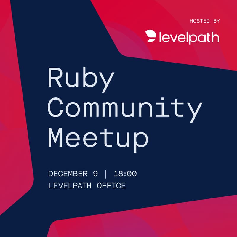 Cover Image for Latvian Ruby community December 2025 meetup