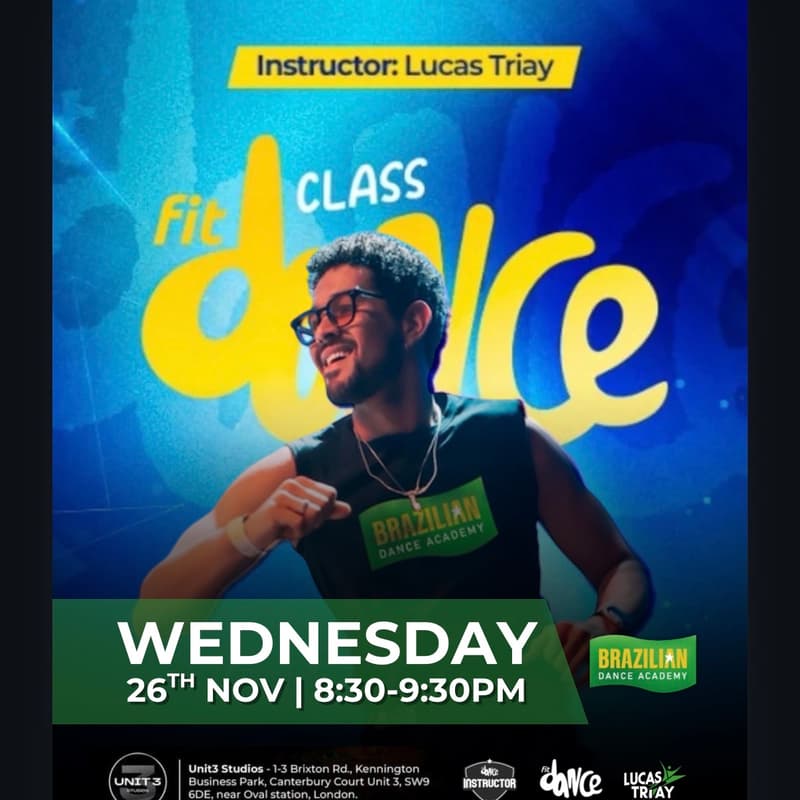 Cover Image for Brazilian Fitdance Class in London | SW9 Oval/Kennington