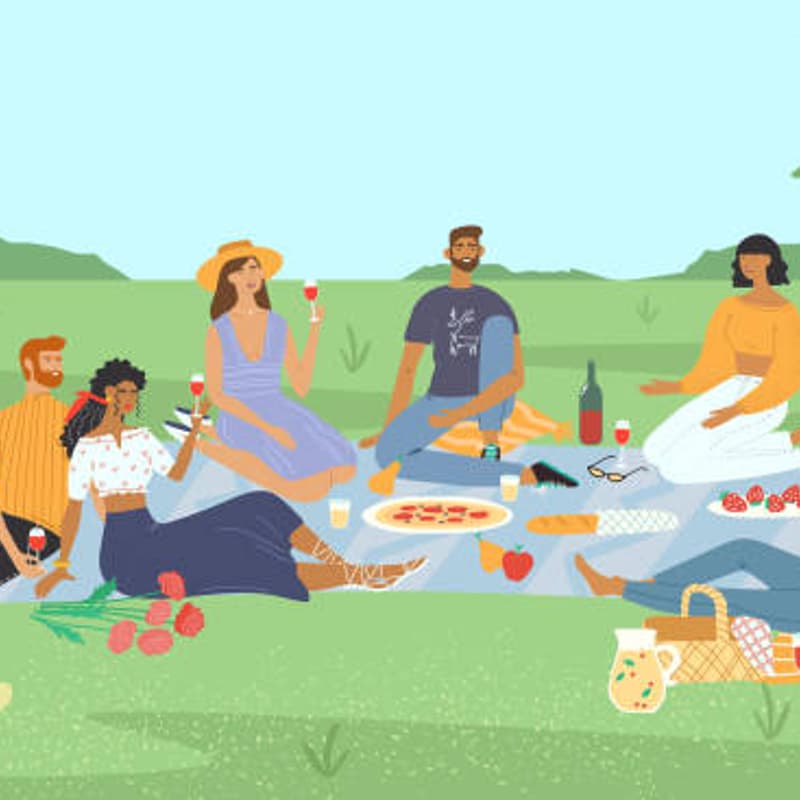 Cover Image for Sunset Picnic - Bernal Heights (W'24 Class)