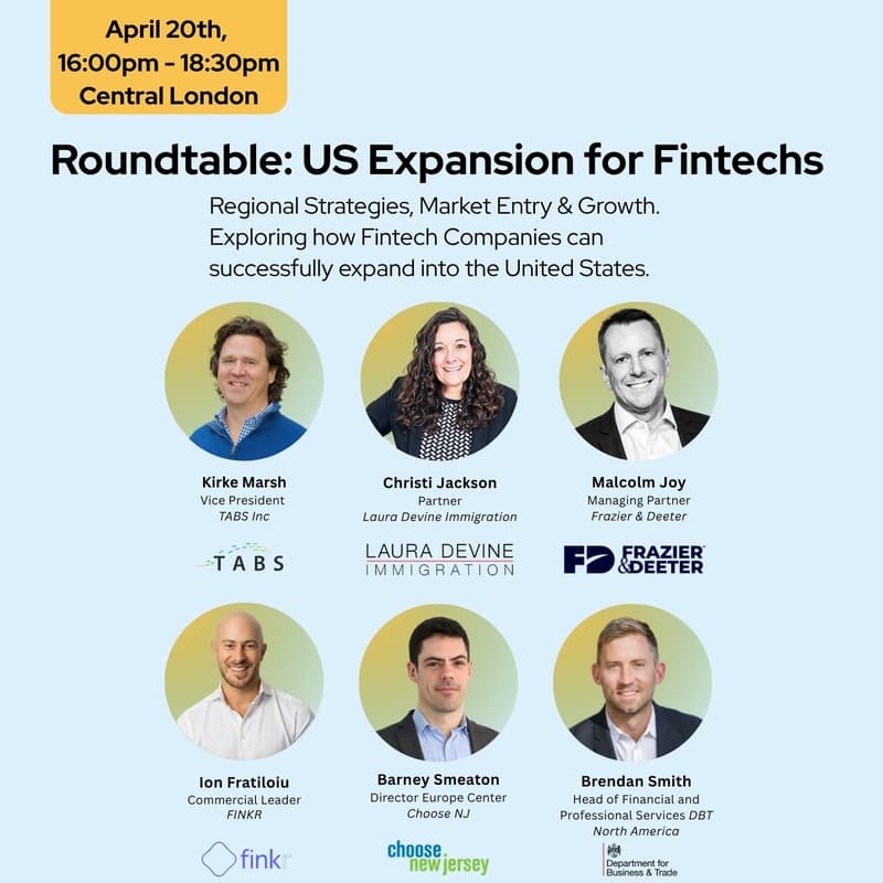 Cover Image for US Expansion for Fintechs: Regional Strategies, Market Entry & Growth