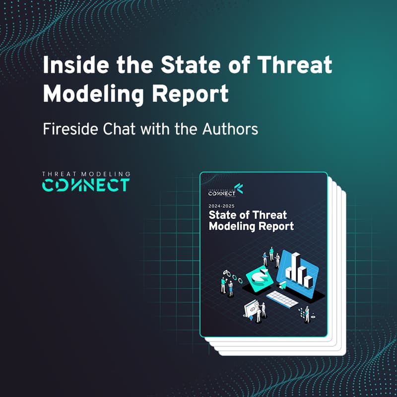 Cover Image for 2024-2025 State of Threat Modeling Report Release Webinar