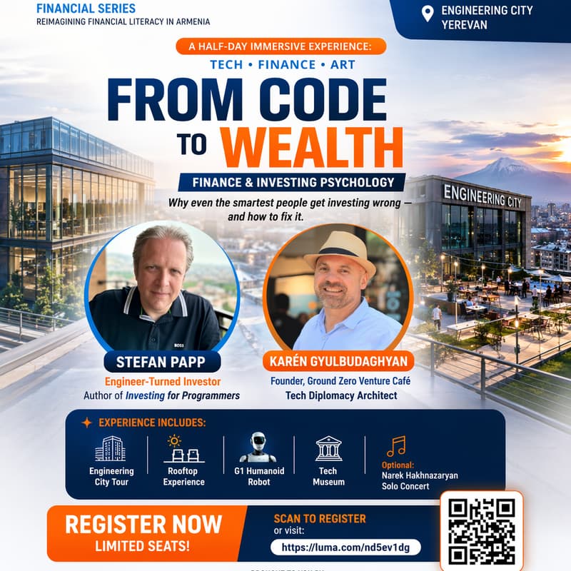 Cover Image for From CODE to WEALTH: Immersive Experience of TECH + FINANCE + ART