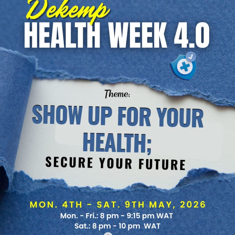 Cover Image for DEKEMP HEALTH WEEK 4.0