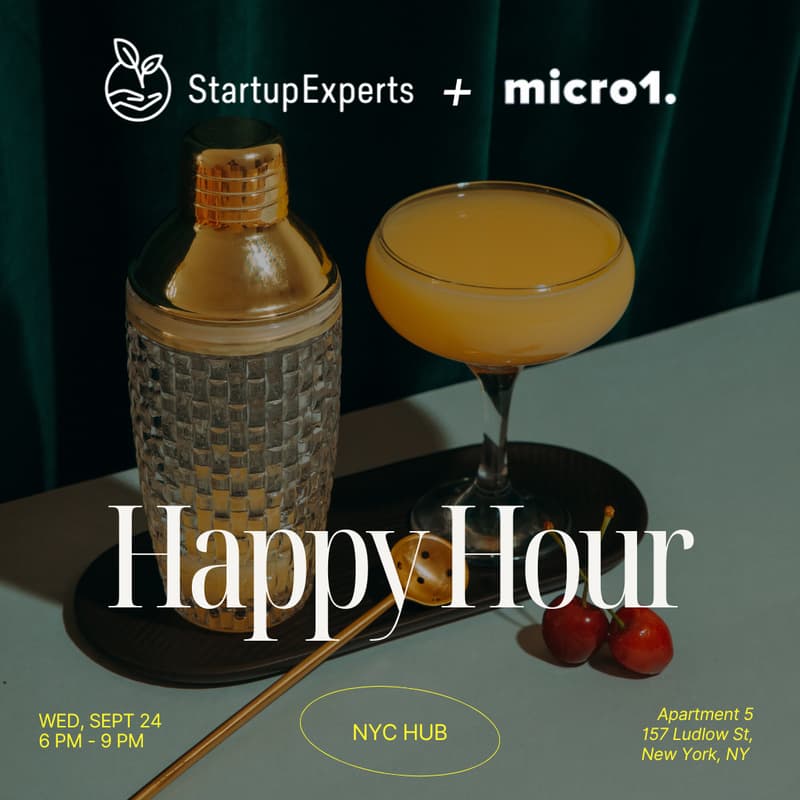 Cover Image for StartupExperts NYC: October Happy Hour