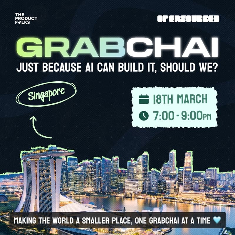 Cover Image for TPF GrabChai: Just Because AI Can Build It, Should We?