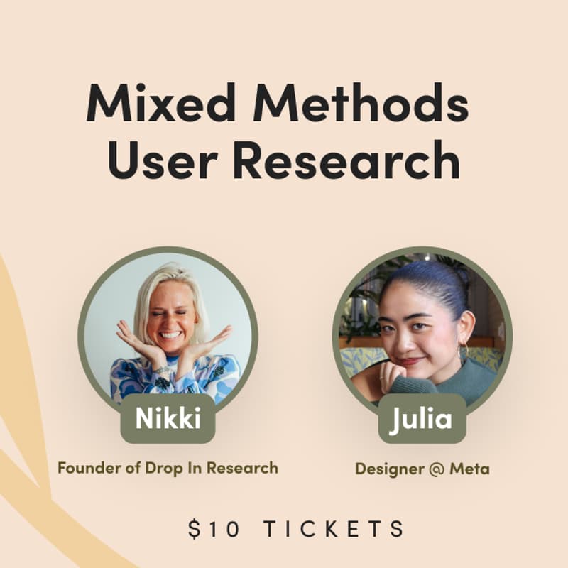 Cover Image for Mixed method user research