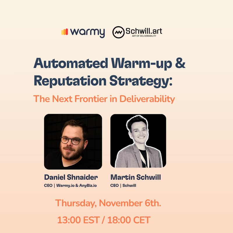 Cover Image for Automated Warm-up & Reputation Strategy: The Next Frontier in Deliverability
