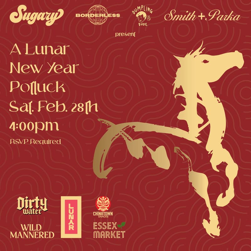 Cover Image for YEAR OF THE HORSE Lunar New Year Potluck Special