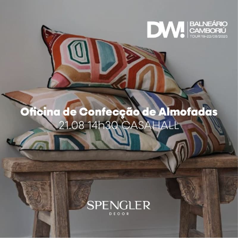 Cover Image for Oficina de confecção de Almofadas