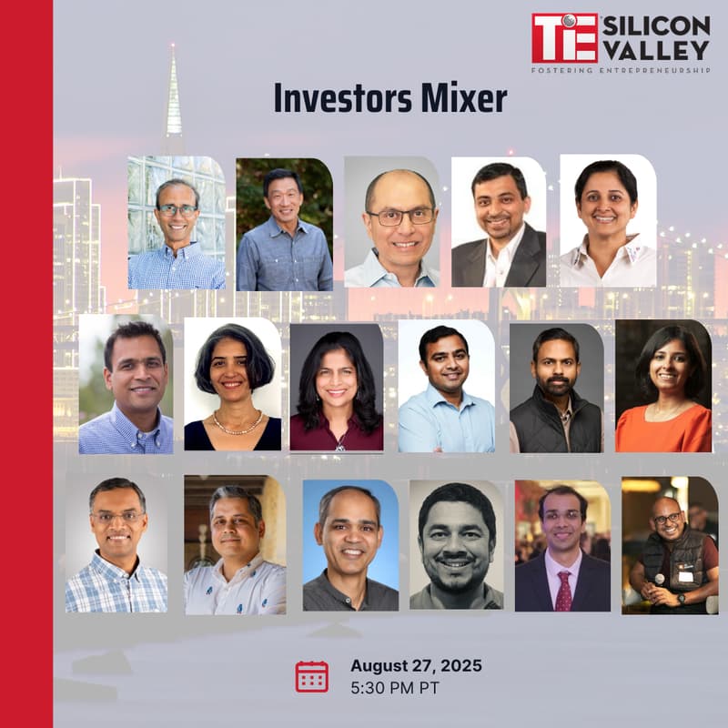 Cover Image for Investors Mixer by TiE Silicon Valley