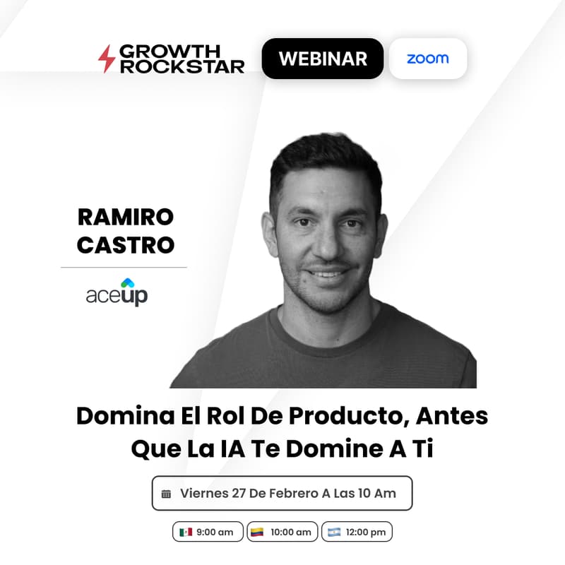 Cover Image for Ramiro Castro: Domina el Rol de Producto, antes que la IA te domine a ti