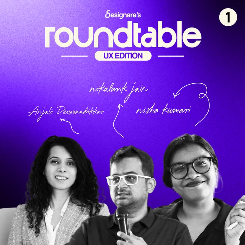 Cover Image for UX roundtable - Panel 1