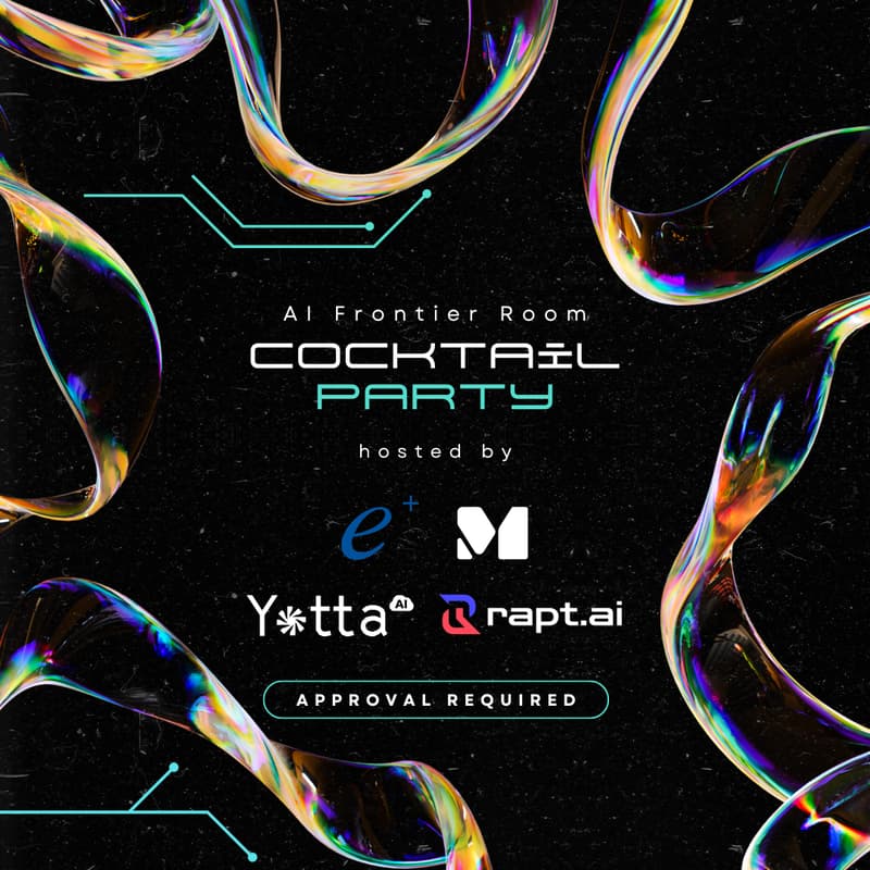 Cover Image for Frontier Room: GTC After Dark Cocktail Experience for AI Founders by Massed Compute, ePlus, Yotta Labs & Rapt AI
