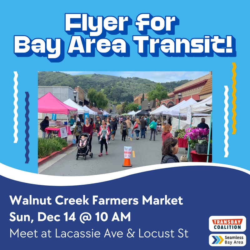 Cover Image for Flyering: Walnut Creek Farmers Market