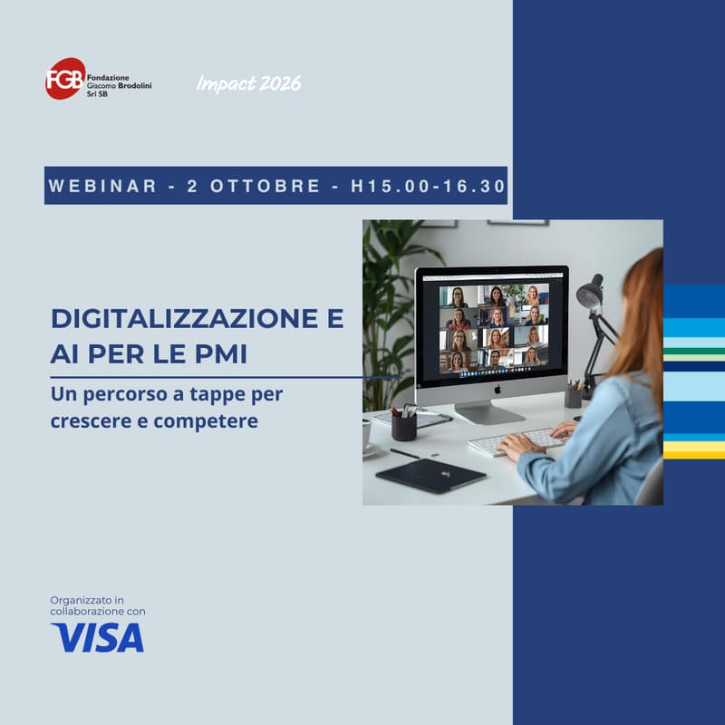 Cover Image for Webinar | Digitalizzazione e Intelligenza Artificiale per le PMI