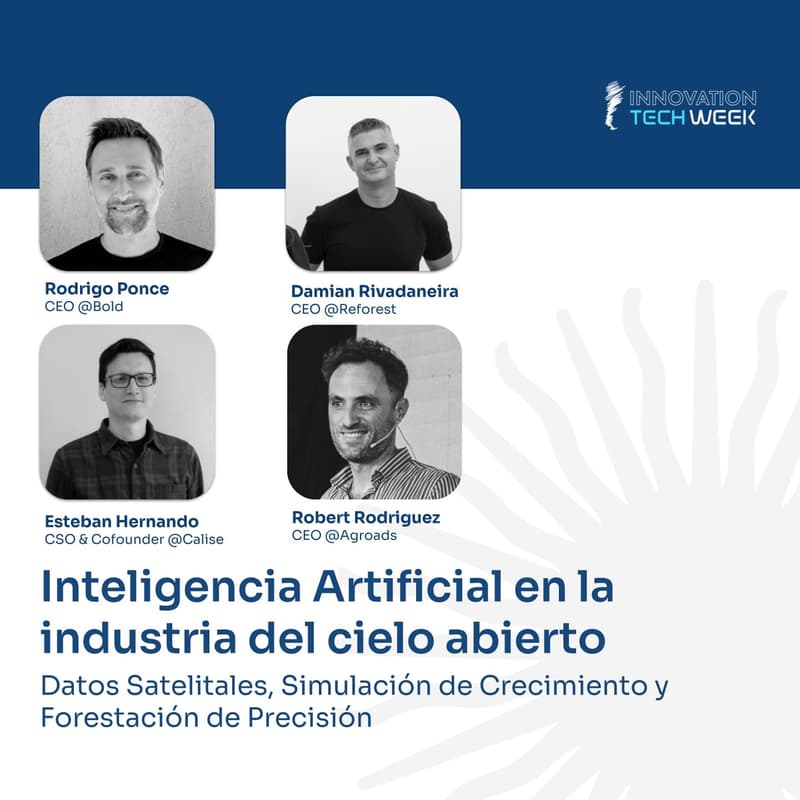Foto de portada de AI en la industria del cielo abierto y emprendimientos Agtech