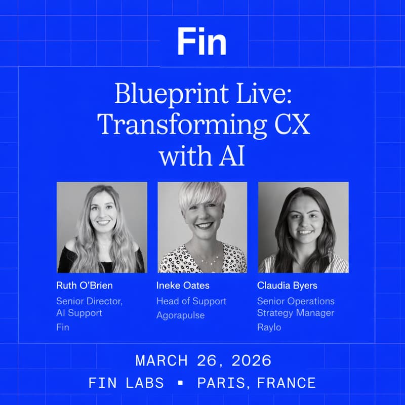 Cover Image for Blueprint Live: Transforming CX with AI