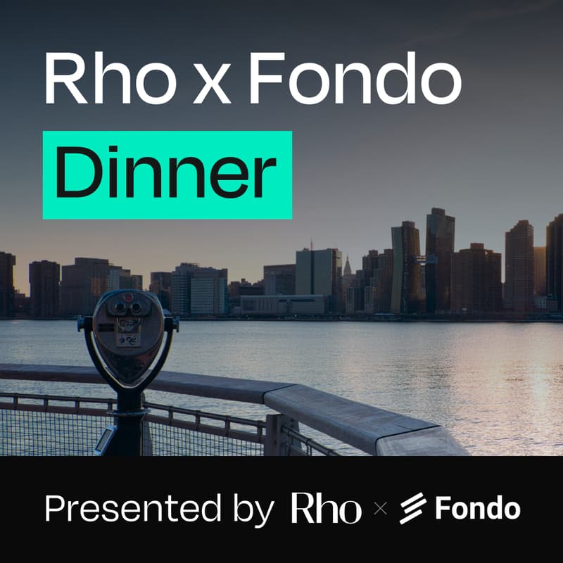 Cover Image for Rho x Fondo Dinner