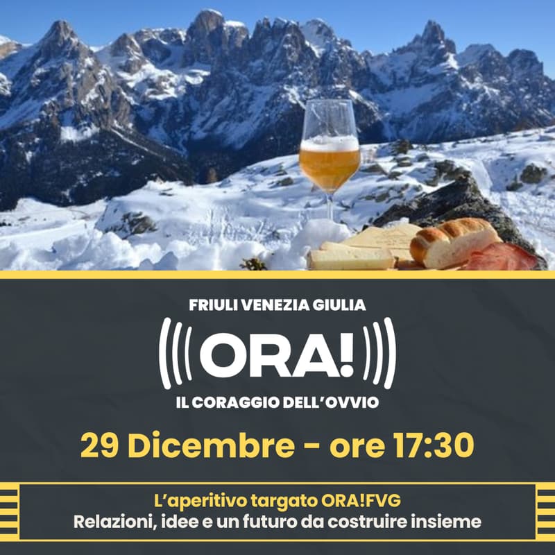 Cover Image for Brindisi di fine anno ORA!FVG