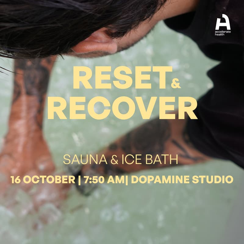 Cover Image for Reset and Recover: Sauna and Ice bath session