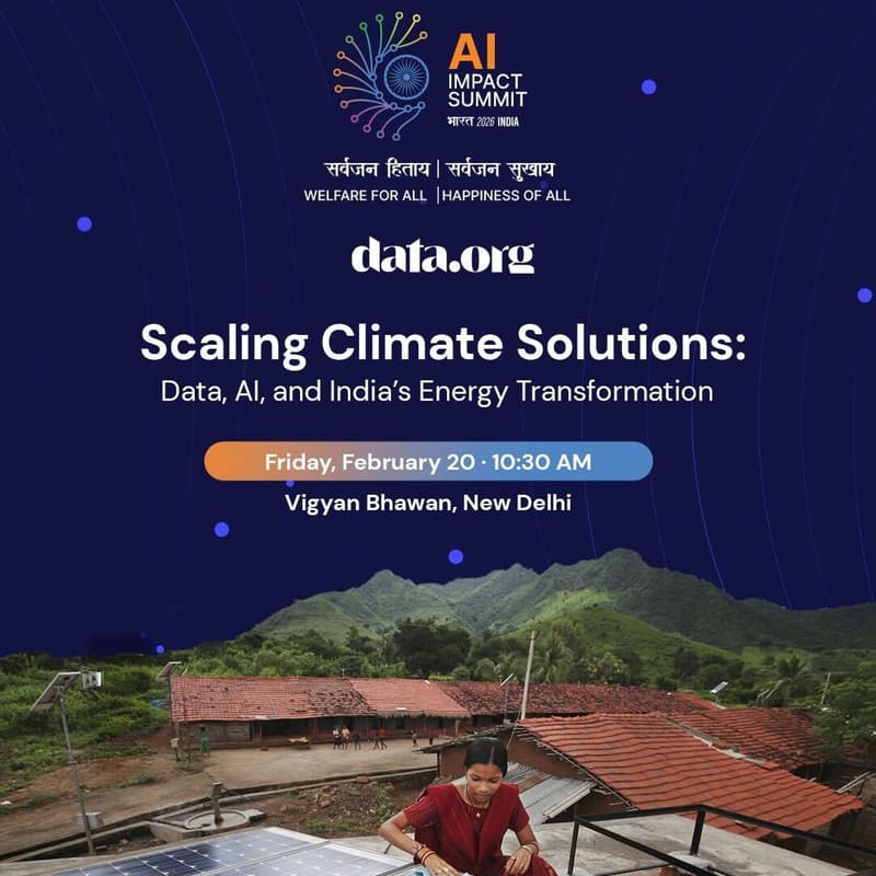 Cover Image for Scaling Climate Solutions: Data, AI, and India’s Energy Transformation