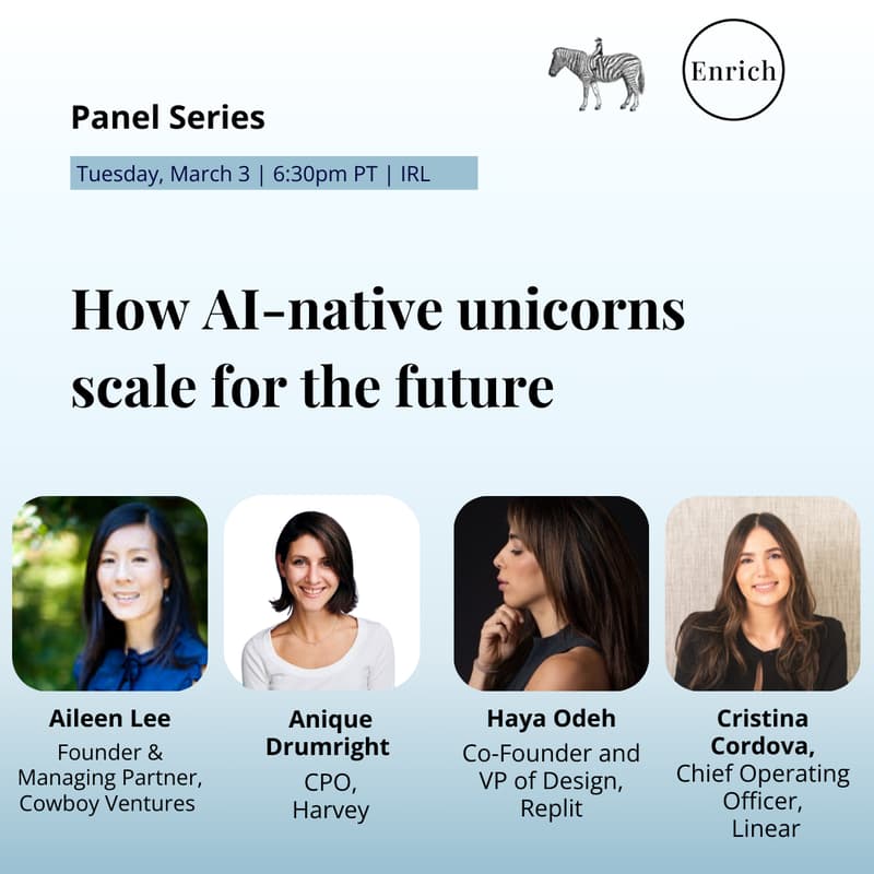 Cover Image for How AI-native unicorns scale, with the Co-Founder of Replit, COO of Linear, CPO of Harvey, and Cowboy Ventures