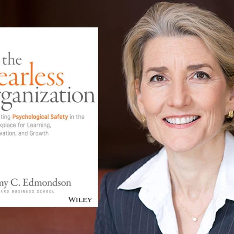 Cover Image for The Fearless Organization by Amy C. Edmonson - A StartupExperts BookClub Event