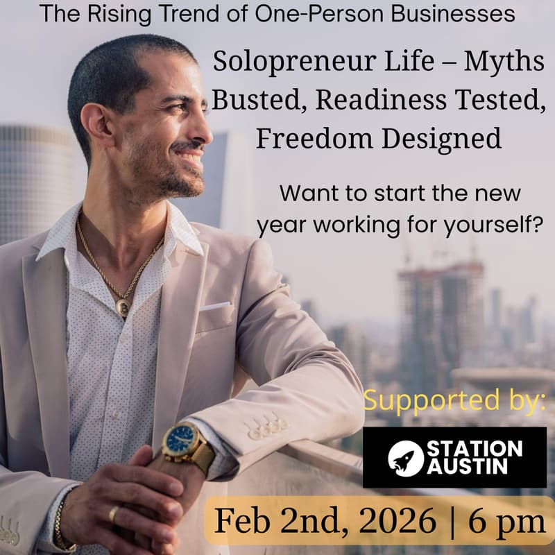 Cover Image for Solopreneur Life – Myths Busted, Readiness Tested, Freedom Designed