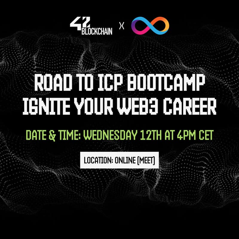 Cover Image for Road to ICP Bootcamp: Ignite your Web3 Career 🚀