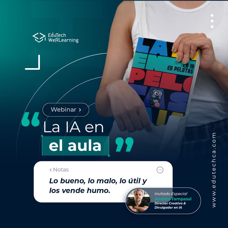 Cover Image for La IA en el aula: lo bueno, lo malo, lo útil y los vende humo.