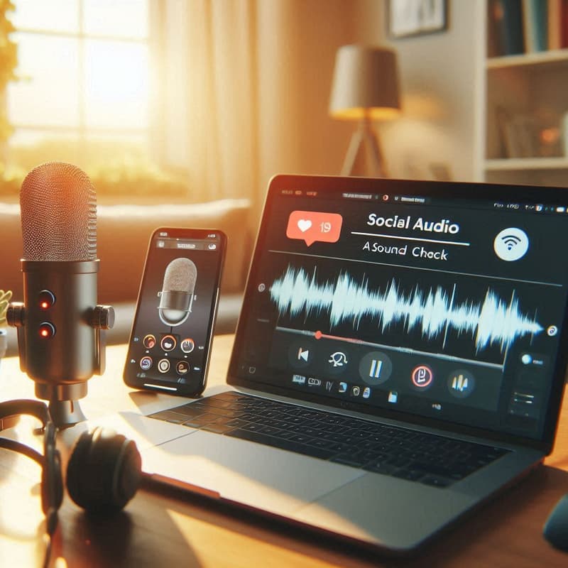 Cover Image for Social Audio Sound Check