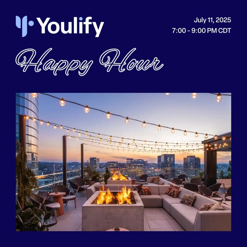 Cover Image for Rooftop Social After AOSSM’s Meeting in Nashville - Hosted By Youlify