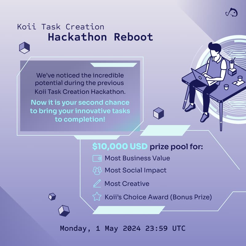Cover Image for Koii Task Creation Hackathon