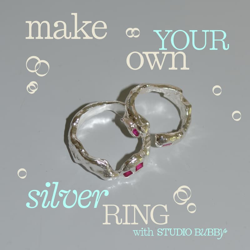 Cover Image for Silver Ring Making Workshop with Studio Bubby