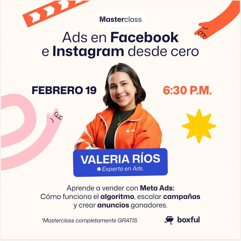 Cover Image for Ads en Facebook e Instagram desde cero - Webinar GRATIS 🚀