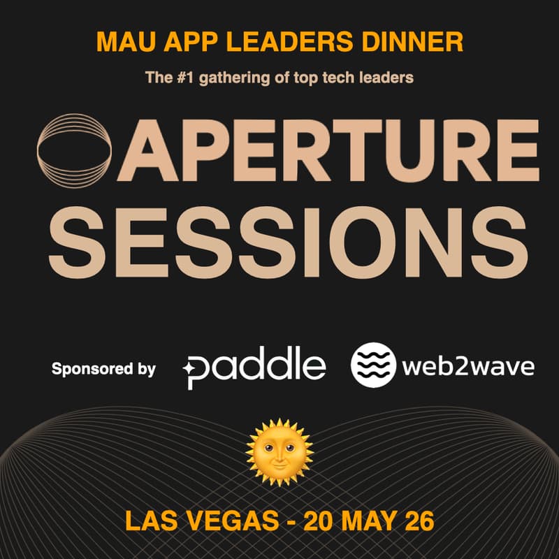 Cover Image for Aperture Sessions Las Vegas, sponsored by Paddle & web2wave